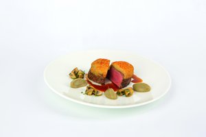 Rindsfilet mit Parmesankruste